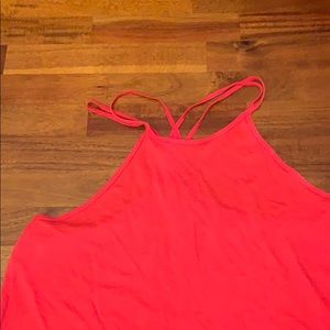 Red tank top
